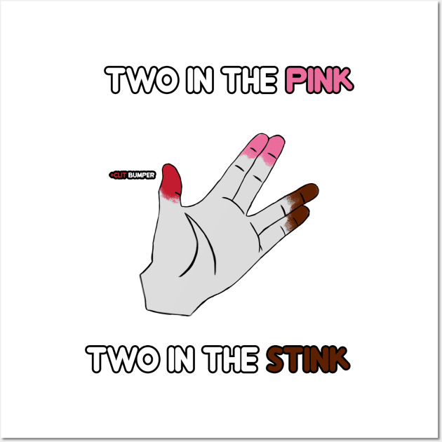 2 Pink 2 Stink Wall Art by Bertoni_Lee